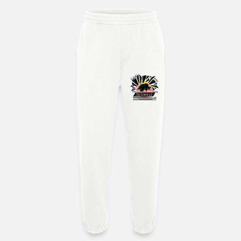 Wilde schweiz - Heavyweight Jogginghose - made by SPREAD  - OFF WHITE