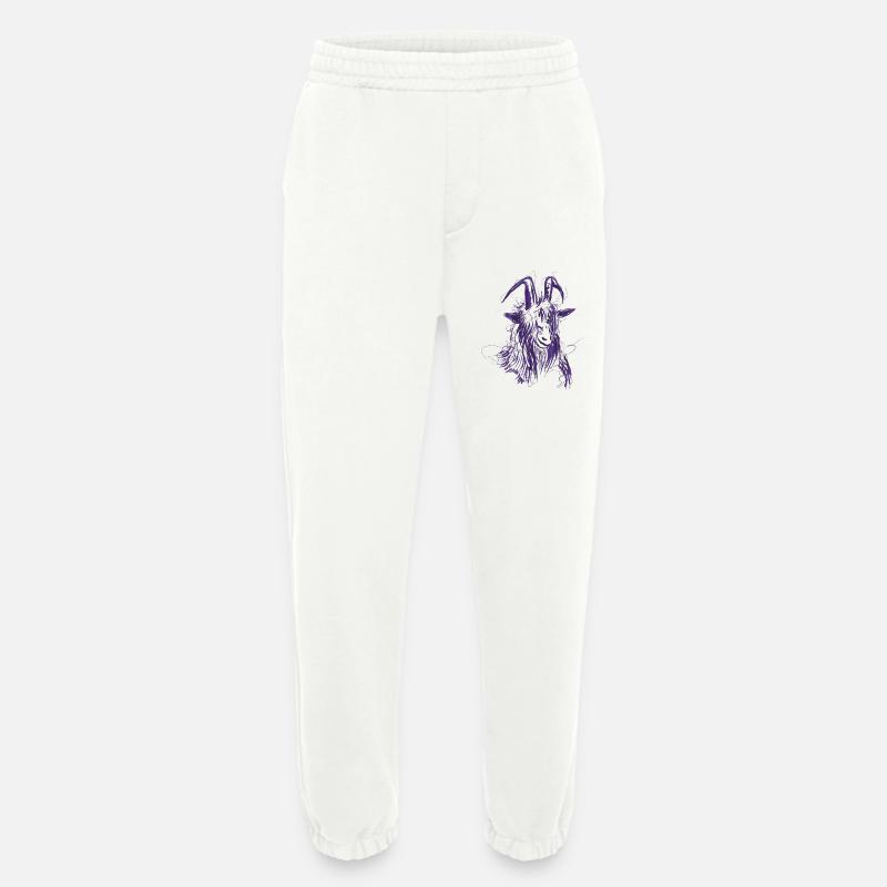 Bock (lila) - Heavyweight Jogginghose - made by SPREAD  - OFF WHITE