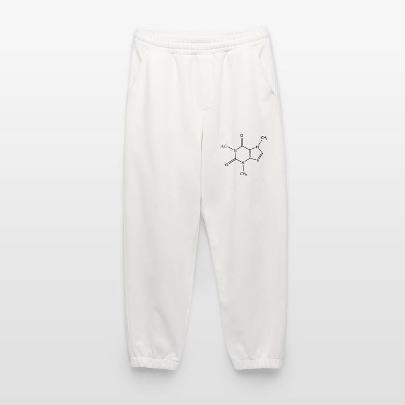Caffeine Molecule - Structural Formula Heavyweight Jogging Pants - made by SPREAD 
