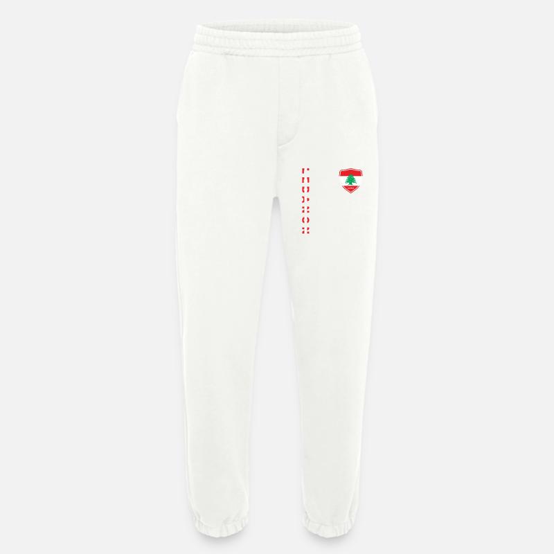 Libanon Beirut Libanese Libanesin Libanesisch LBN - Heavyweight Jogginghose - made by SPREAD  - OFF WHITE