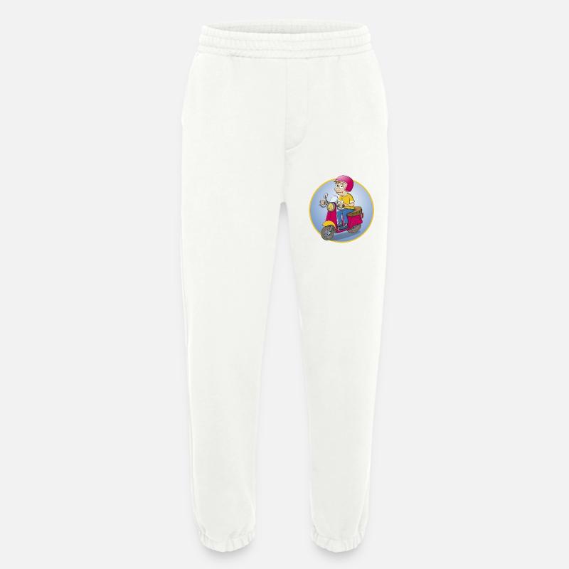 Der Rollerfahrer - Version1 - Heavyweight Jogginghose - made by SPREAD  - OFF WHITE