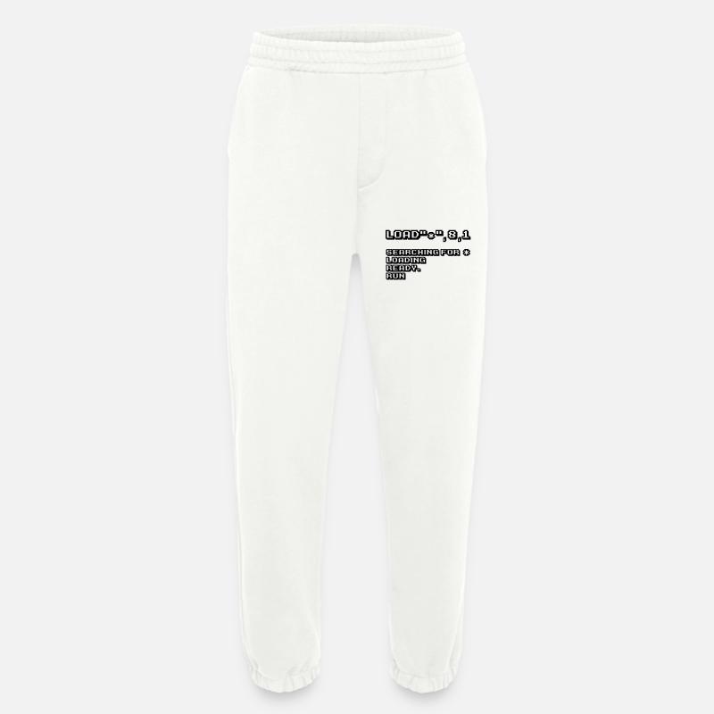Retro Computing und 8-Bit Nostalgie - Heavyweight Jogginghose - made by SPREAD  - OFF WHITE