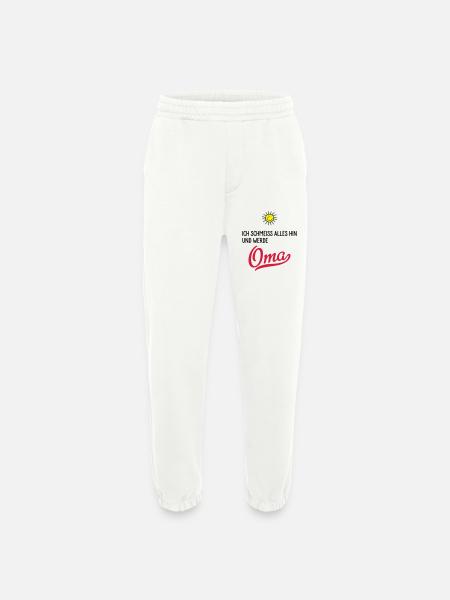oma - Heavyweight Jogginghose - made by SPREAD - OFF WHITE