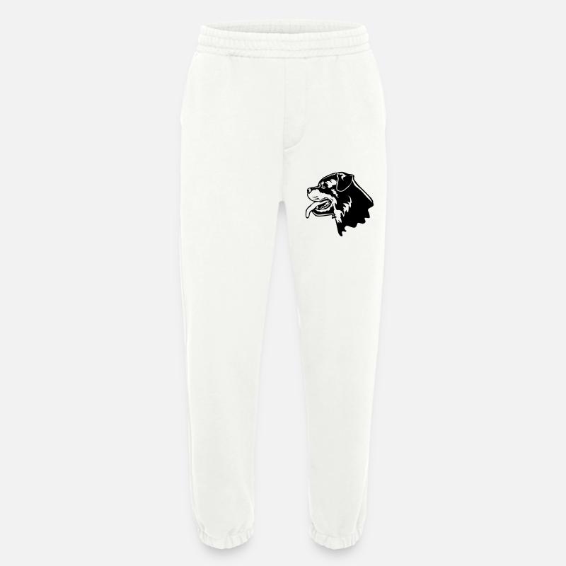 Rottweiler Kopf - Heavyweight Jogginghose - made by SPREAD  - OFF WHITE