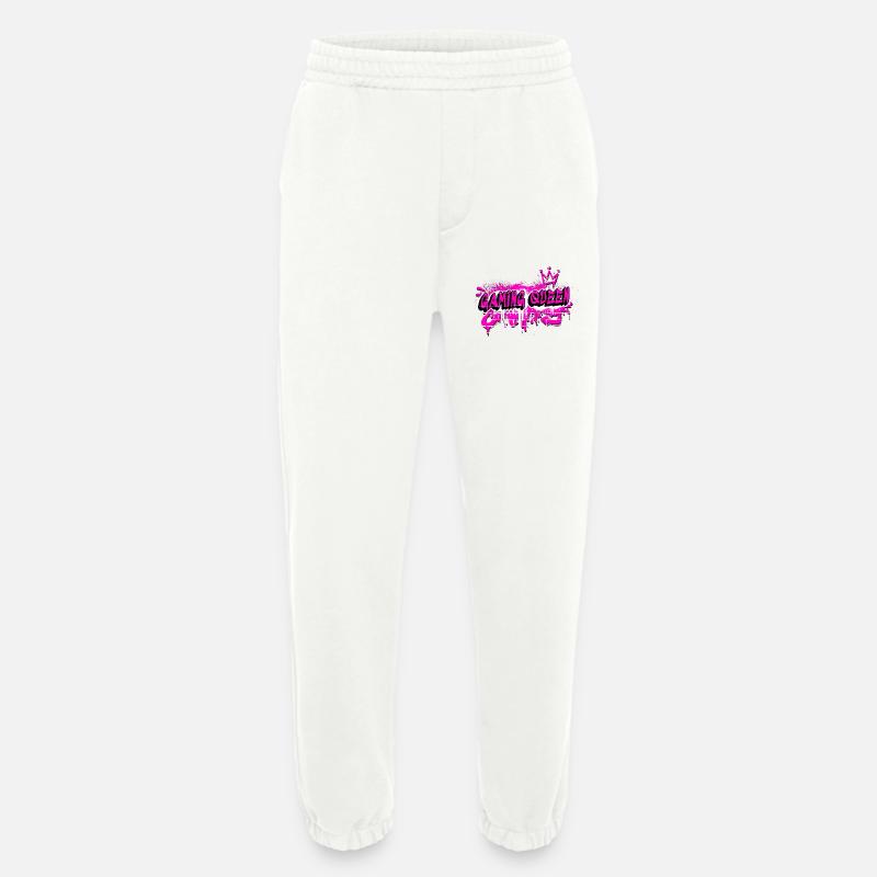 Gaming Queen Graffiti Design - Heavyweight Jogginghose - made by SPREAD  - OFF WHITE