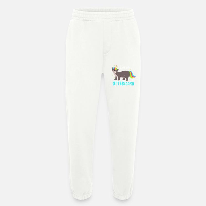 Otter Einhorn - Heavyweight Jogginghose - made by SPREAD  - OFF WHITE