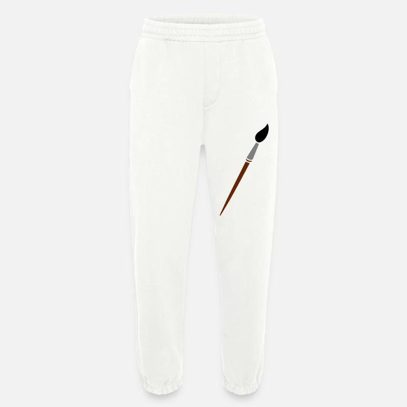 Pinsel - Heavyweight Jogginghose - made by SPREAD  - OFF WHITE