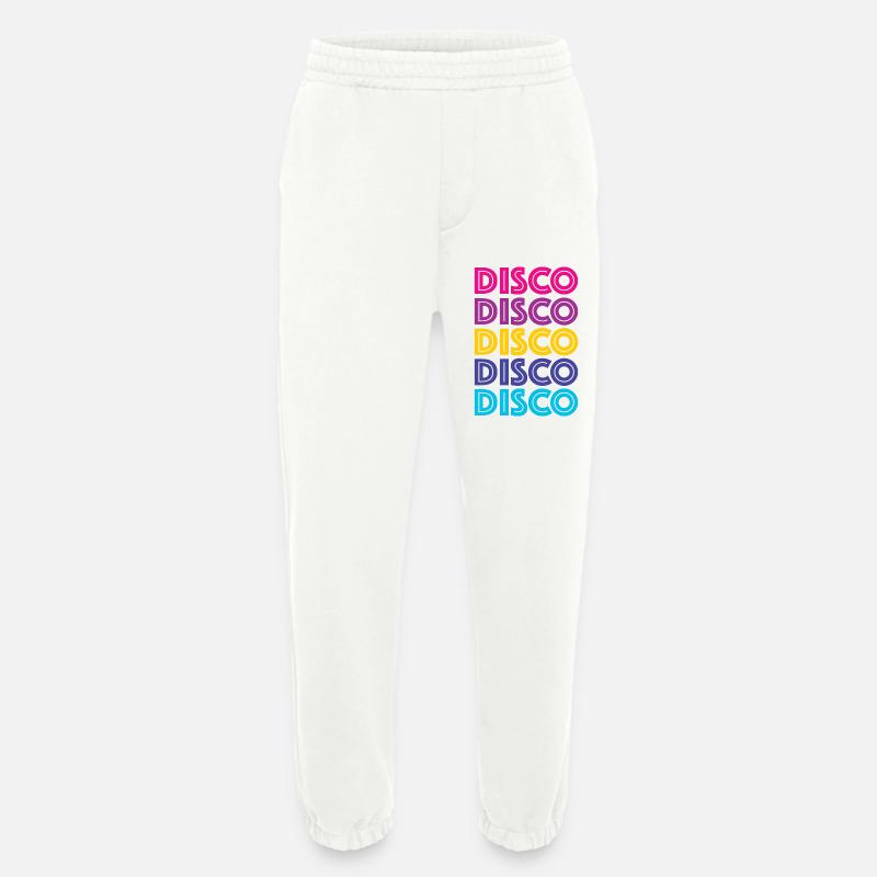Disco Disco Disco - Heavyweight Jogginghose - made by SPREAD  - OFF WHITE