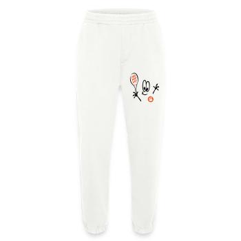 Tennis, Balle De Tennis, Bande Dessinée - Pantalon de jogging bio épais fabriqué en UE - OFF WHITE - Devant