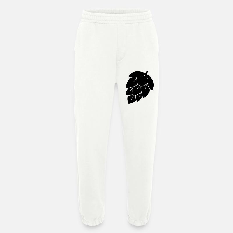 hops for beer - Heavyweight Jogging Pants - made by SPREAD - OFF WHITE