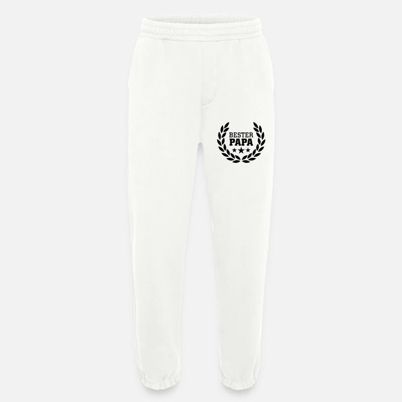 Bester Papa - Heavyweight Jogginghose - made by SPREAD  - OFF WHITE