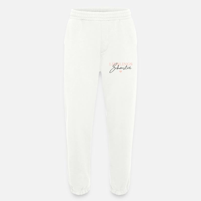 Lieblings Schwester - Heavyweight Jogginghose - made by SPREAD  - OFF WHITE