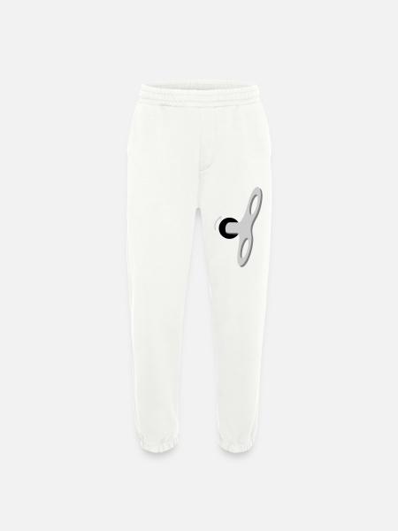 Humans are a machine - Heavyweight Jogging Pants - made by SPREAD  - OFF WHITE