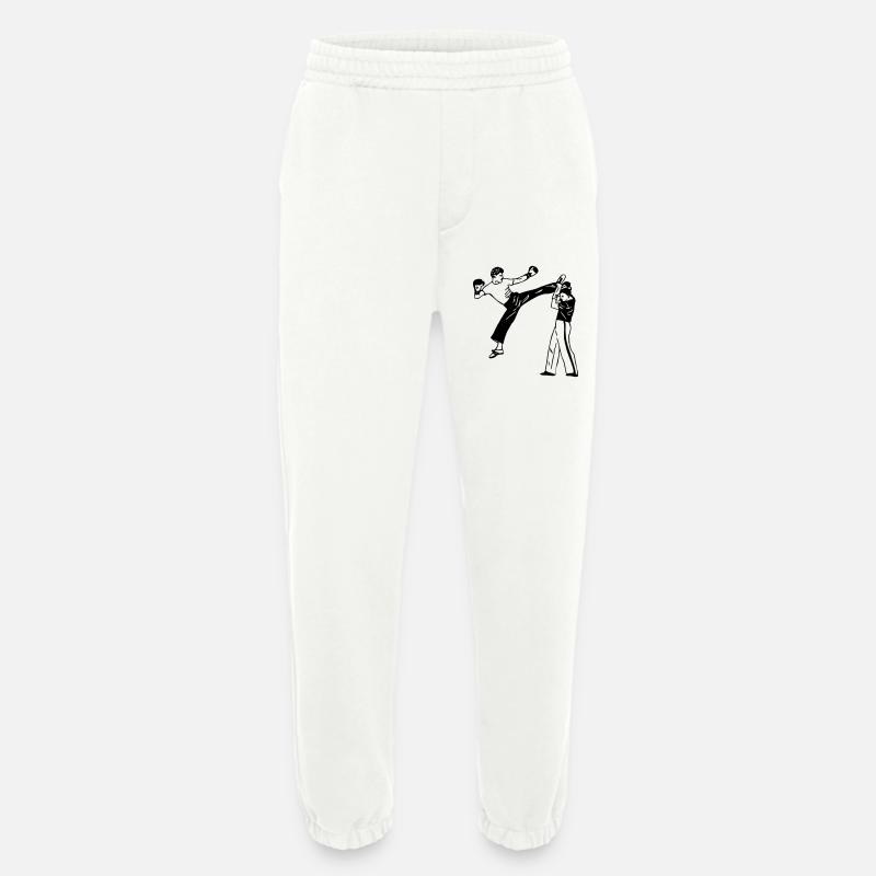 Kickboxen savate - Heavyweight Jogginghose - made by SPREAD  - OFF WHITE