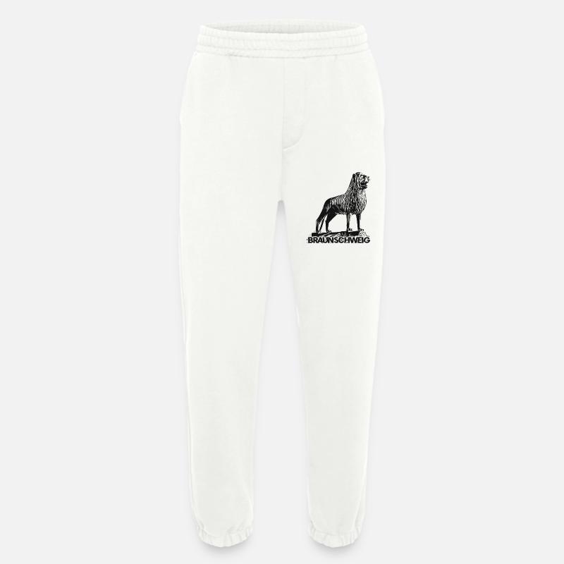 Braunschweig Löwe - Heavyweight Jogginghose - made by SPREAD  - OFF WHITE