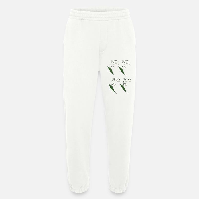 maiglöckchen style - Heavyweight Jogginghose - made by SPREAD  - OFF WHITE