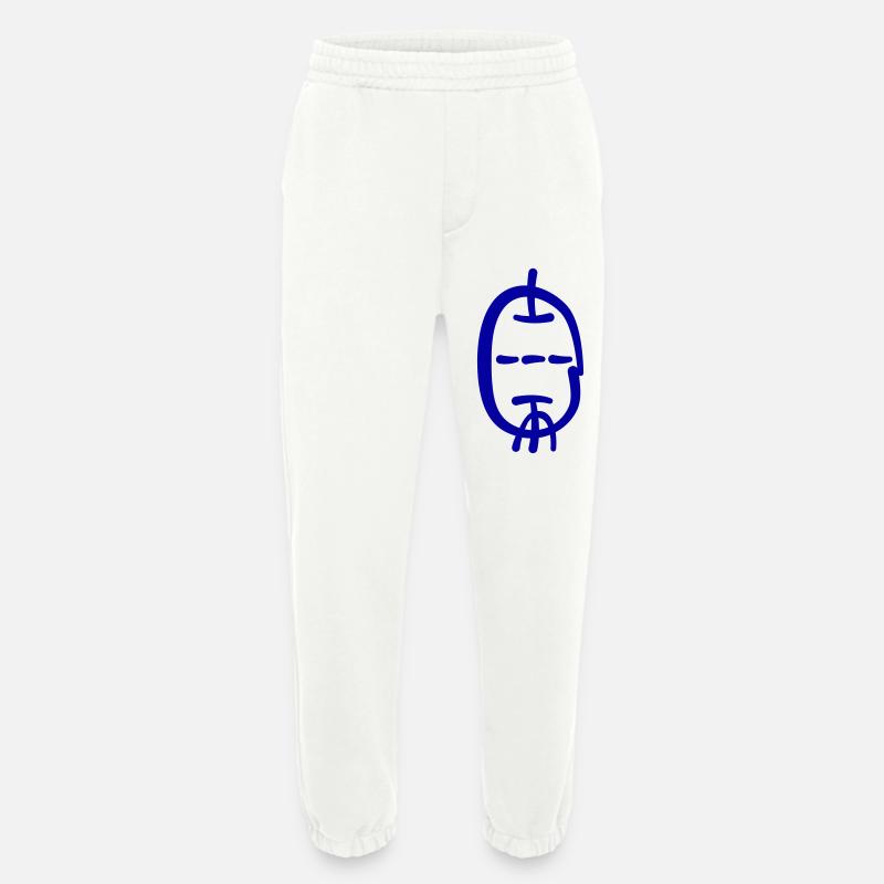 Triode im Kalligrafie Stil - Heavyweight Jogginghose - made by SPREAD  - OFF WHITE