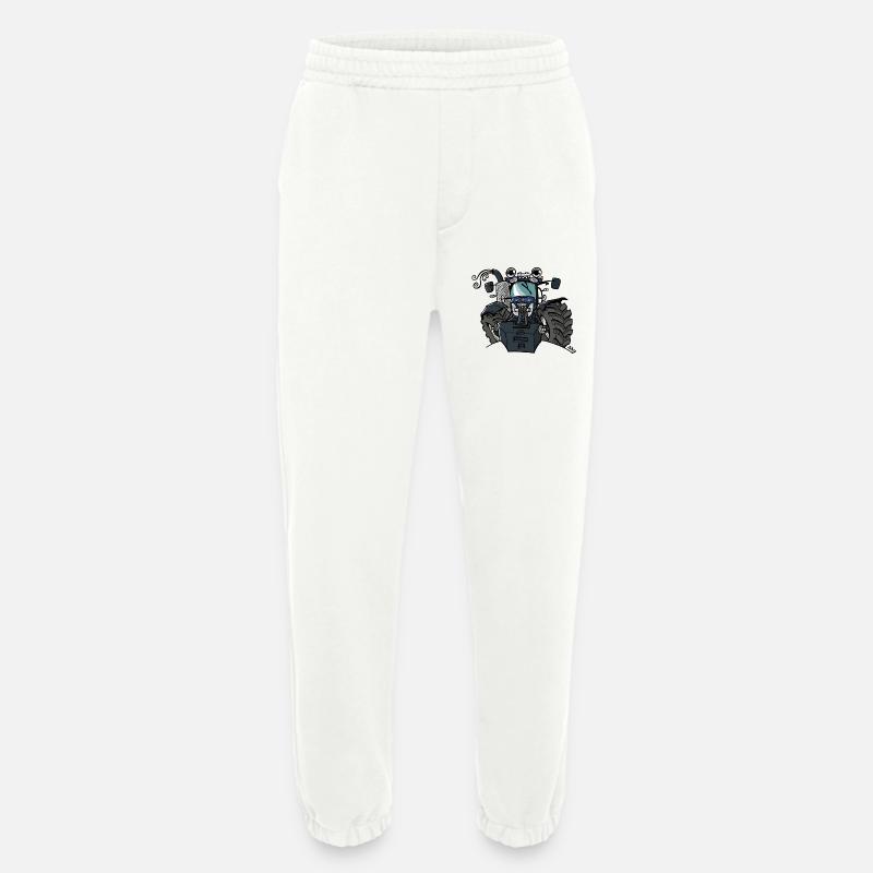 0533 BlueTraktor T7 170 - Heavyweight Jogginghose - made by SPREAD  - OFF WHITE