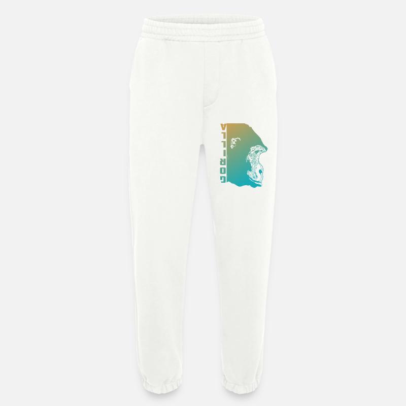 Gorilla Gesicht - Heavyweight Jogginghose - made by SPREAD  - OFF WHITE
