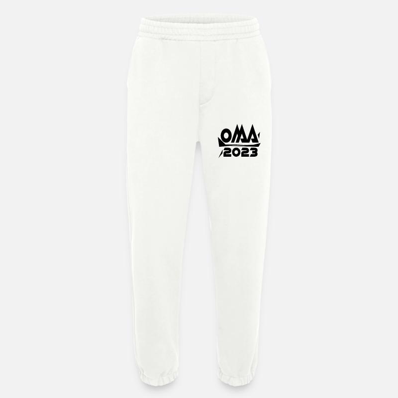 Großmutter 2023 - Oma Geschenk - Heavyweight Jogginghose - made by SPREAD - OFF WHITE