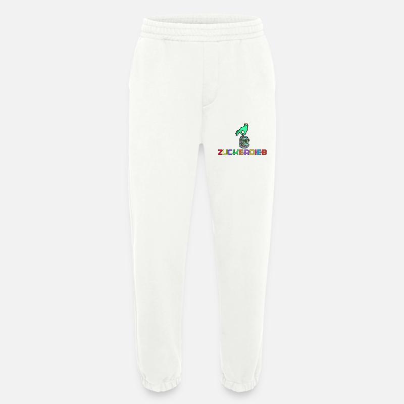 Bonbon Statement Süßigkeiten Nachspeise Süß - Heavyweight Jogginghose - made by SPREAD - OFF WHITE