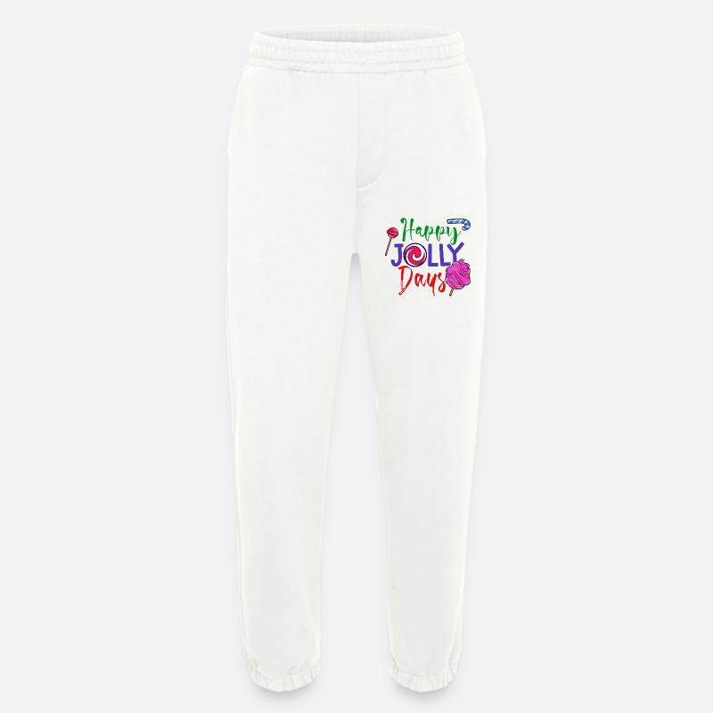 Sweets Statement Candy Snacking Delicious - Heavyweight Jogging Pants - made by SPREAD  - OFF WHITE