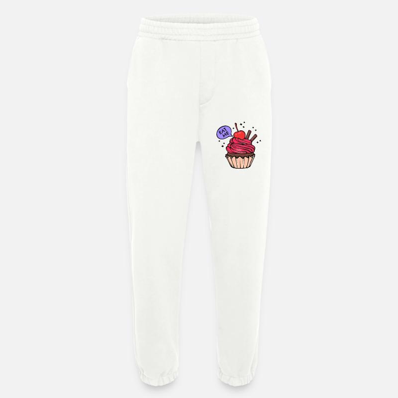 Cupcake Statement Dessert Baking Sweets - Heavyweight Jogging Pants - made by SPREAD  - OFF WHITE