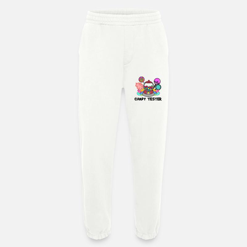 Candy Sweets Statement Dessert Snacking - Heavyweight Jogging Pants - made by SPREAD  - OFF WHITE