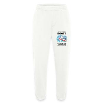 Motorboot Kapitän Bootsführerschein - Heavyweight Jogginghose - made by SPREAD  - OFF WHITE - Vorne