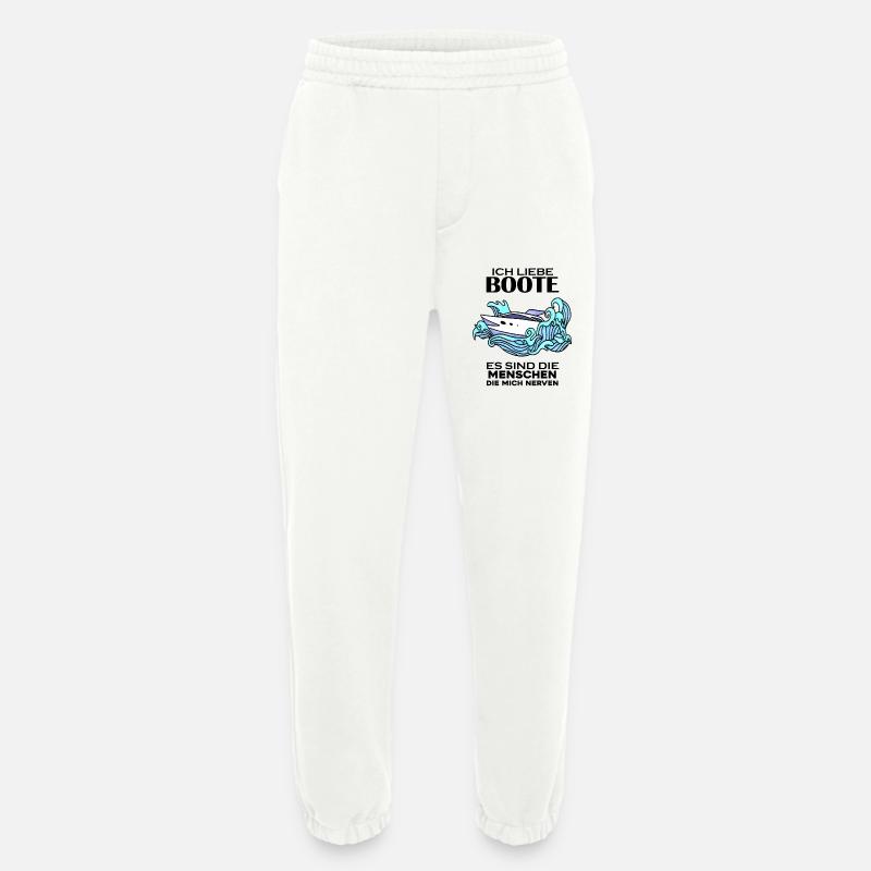 Motorboot Kapitän - Heavyweight Jogginghose - made by SPREAD - OFF WHITE