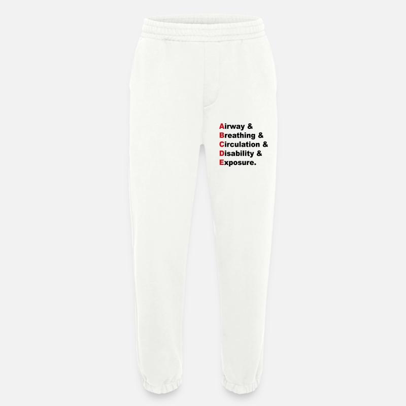ABCDE Regel - Heavyweight Jogginghose - made by SPREAD  - OFF WHITE