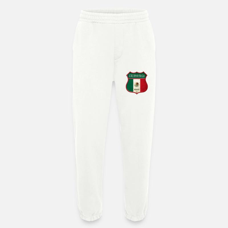 Cuernavaca Mexiko Wappen Design - Heavyweight Jogginghose - made by SPREAD  - OFF WHITE