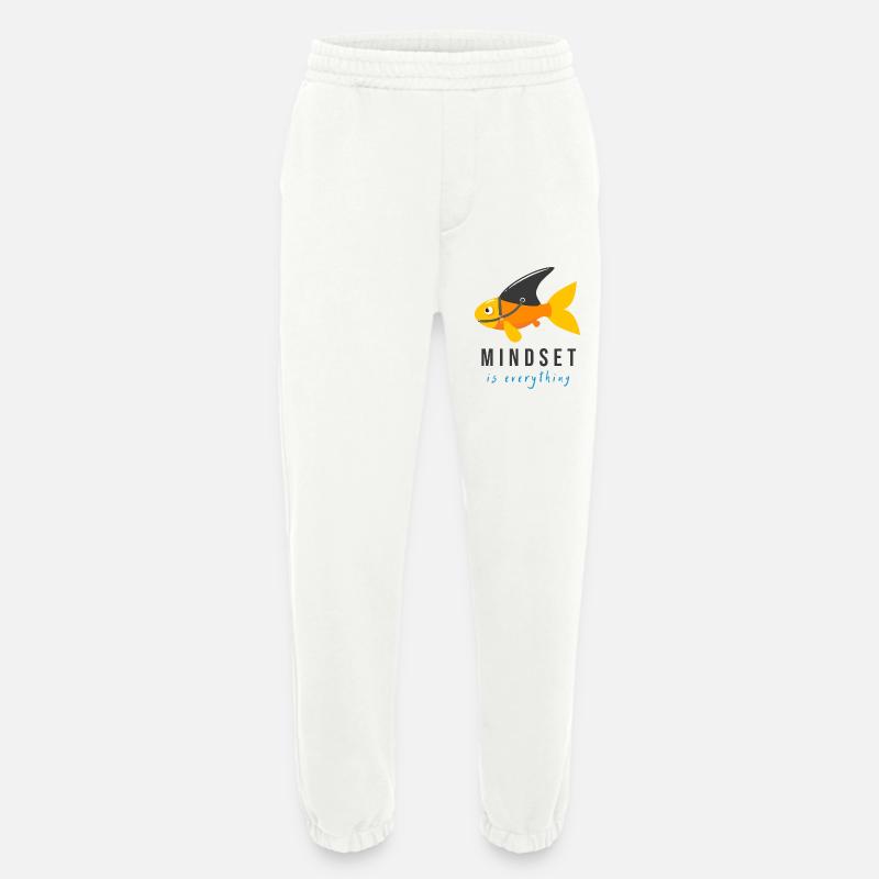 Mindset ist alles - Heavyweight Jogginghose - made by SPREAD  - OFF WHITE