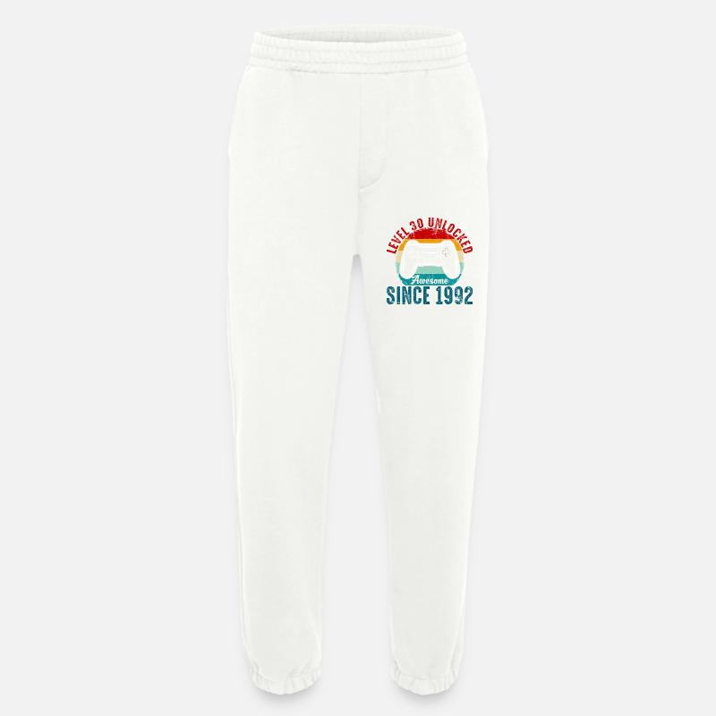 Level 30 Entsperrtes Retro-Controller-Tee - Heavyweight Jogginghose - made by SPREAD  - OFF WHITE