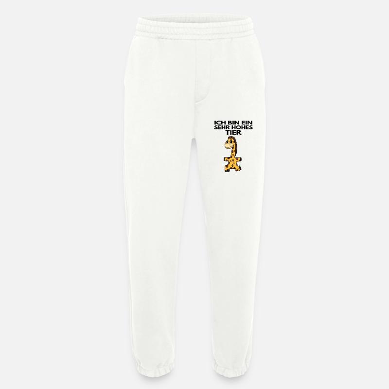 Teamleiter Giraffe Trainer Leitung Chef - Heavyweight Jogginghose - made by SPREAD - OFF WHITE