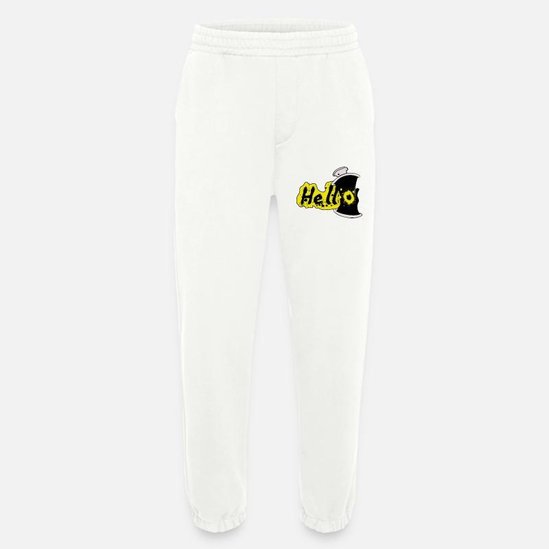 Hallo Spray Effekt - Heavyweight Jogginghose - made by SPREAD  - OFF WHITE