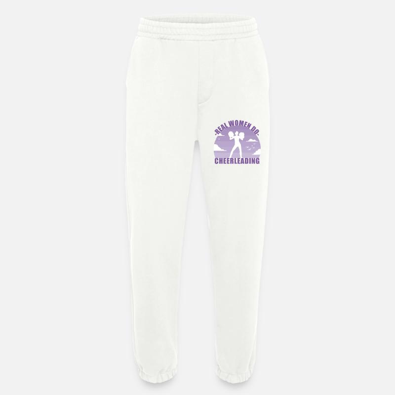 Cheerleading Cheerleader Mädchen Pompons Geschenk - Heavyweight Jogginghose - made by SPREAD - OFF WHITE
