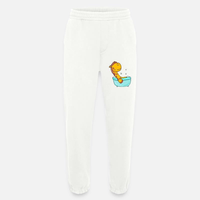 Giraffe - Heavyweight Jogginghose - made by SPREAD  - OFF WHITE