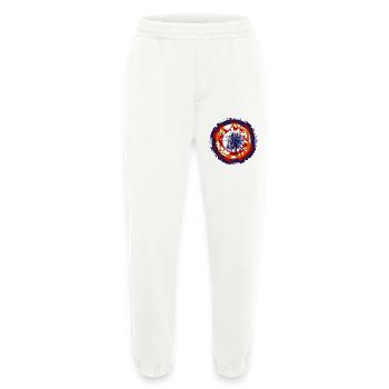 Crazy Bullseye - Heavyweight Jogging Pants - made by SPREAD  - OFF WHITE - Front