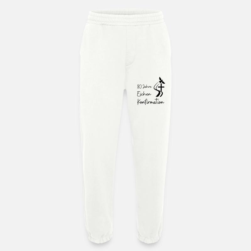 Eichen Konfirmation 80 Jahre Jubelkonfirmation - Heavyweight Jogginghose - made by SPREAD  - OFF WHITE