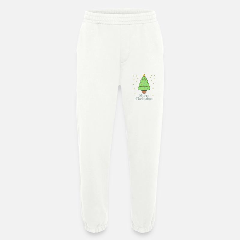 Frohe Weihnachten - Heavyweight Jogginghose - made by SPREAD  - OFF WHITE