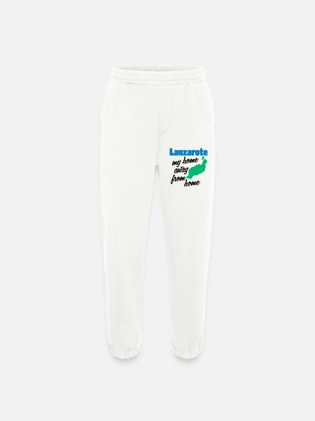 Lanzarote, mein zweites Zuhause - Heavyweight Jogginghose - made by SPREAD - OFF WHITE