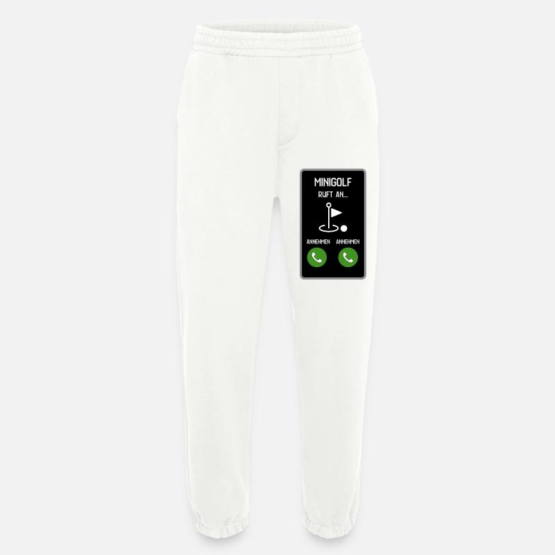 Minigolf ruft an - Heavyweight Jogginghose - made by SPREAD  - OFF WHITE