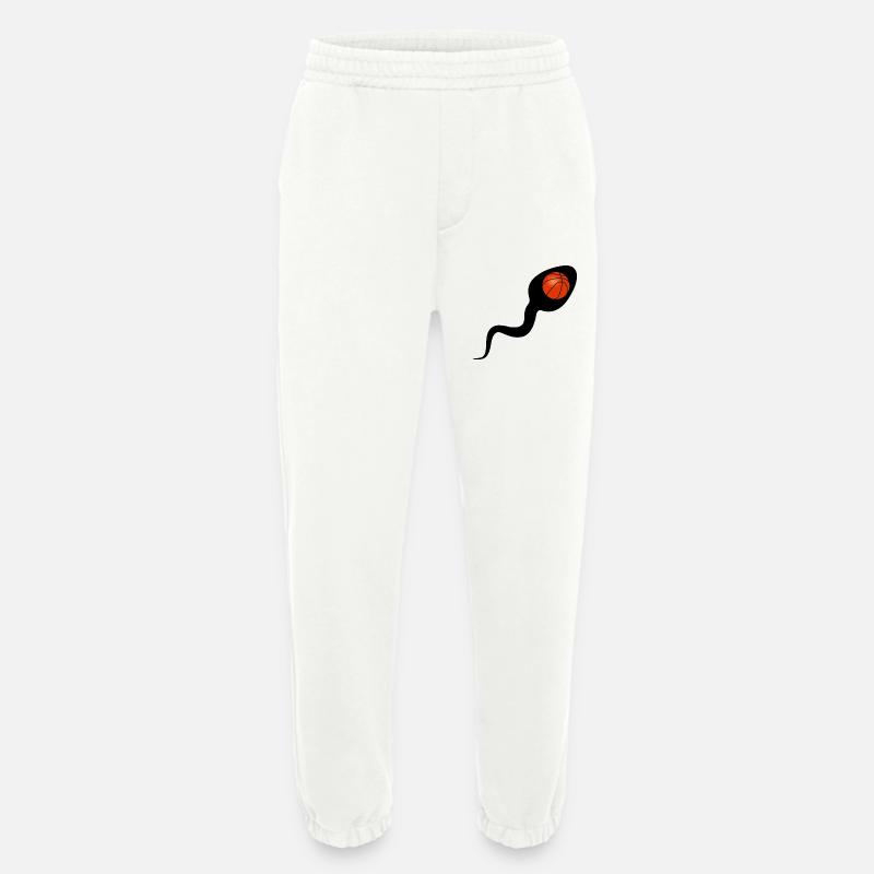 Sperma Basketball oder Basketball Sperma - Heavyweight Jogginghose - made by SPREAD  - OFF WHITE