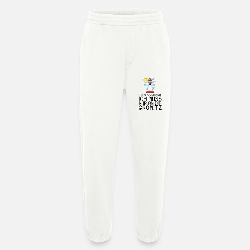 Grömitz Spruch Sprüche - Heavyweight Jogginghose - made by SPREAD  - OFF WHITE