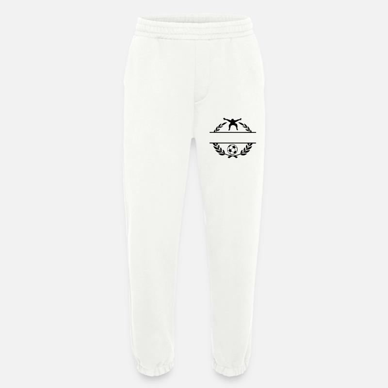 Fußball 1 - Heavyweight Jogginghose - made by SPREAD  - OFF WHITE