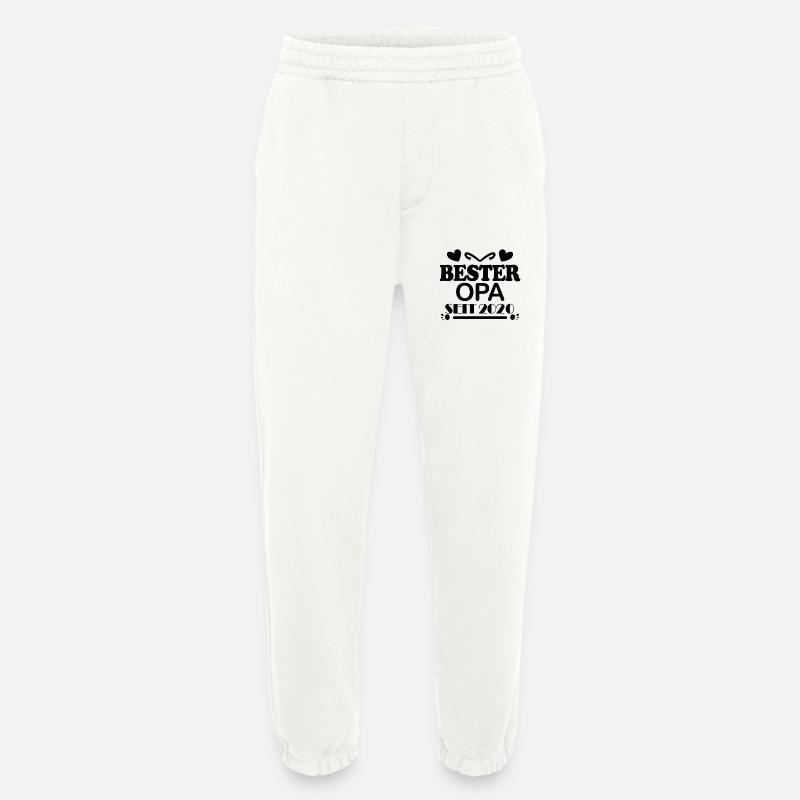 Bester Opa seit 2020 - Heavyweight Jogginghose - made by SPREAD  - OFF WHITE
