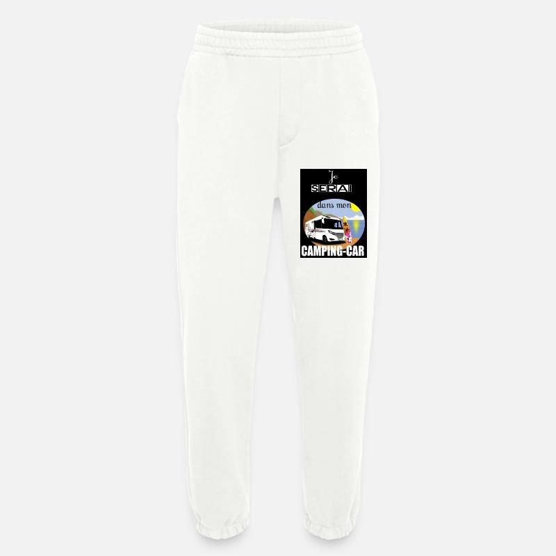 Wohnmobil in der Sonne - Heavyweight Jogginghose - made by SPREAD  - OFF WHITE