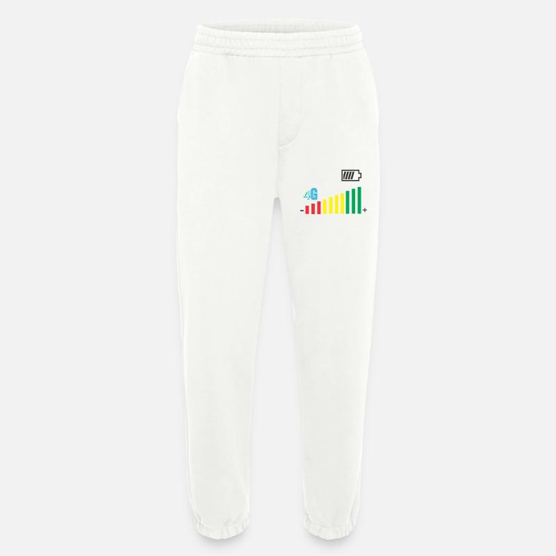 Coverage level - Heavyweight Jogging Pants - made by SPREAD - OFF WHITE
