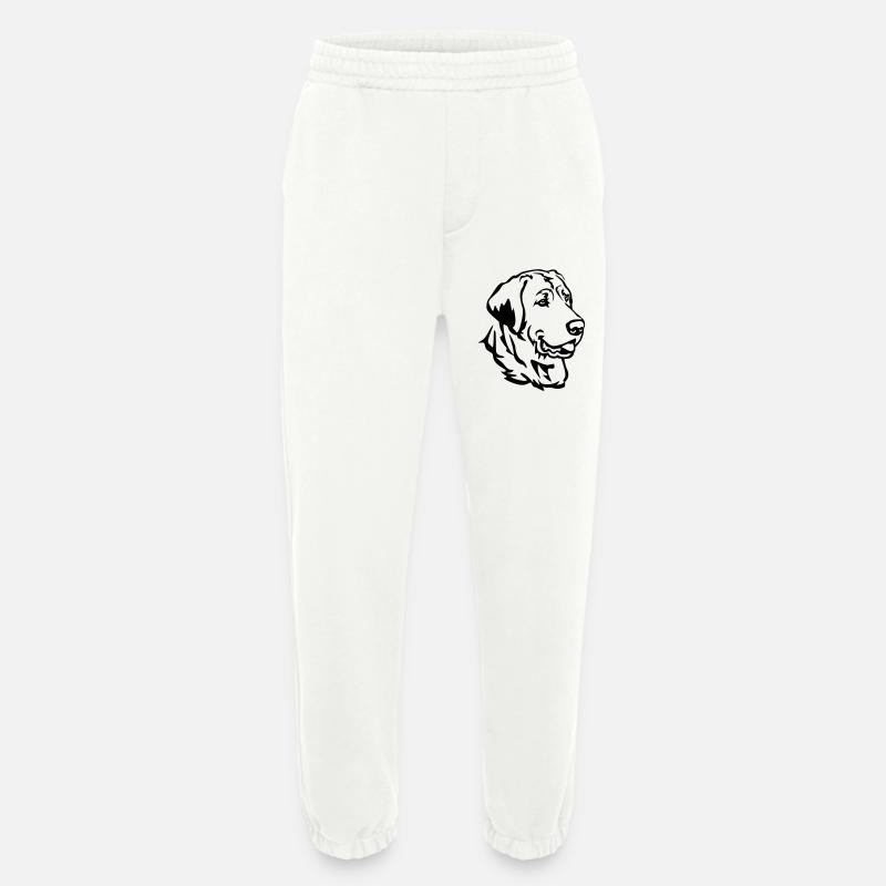 Broholmer Kopf - Heavyweight Jogginghose - made by SPREAD  - OFF WHITE